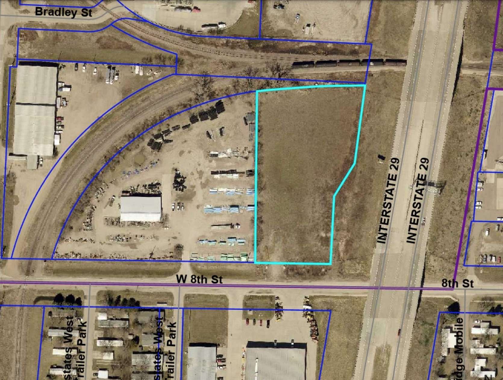 2.45 Acres of Commercial Land for Sale in Sioux City, Iowa