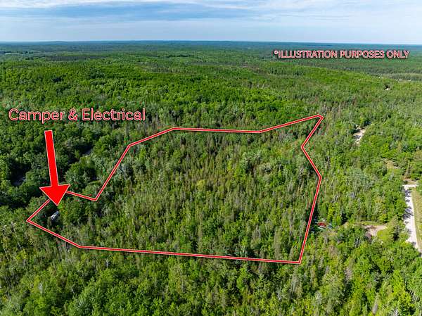 15.9 Acres of Recreational & Residential Land for Sale in Wolverine, Michigan