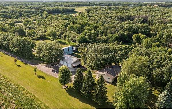 12.5 Acres of Land with Home for Sale in Clear Lake Township, Minnesota