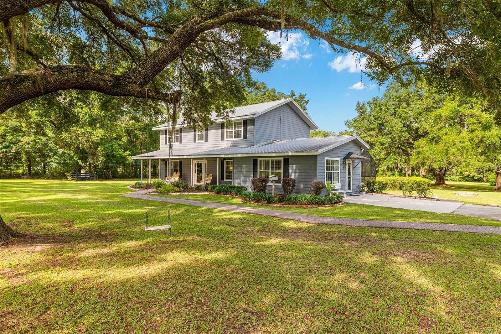 4.3 Acres of Land with Home for Sale in Alachua, Florida
