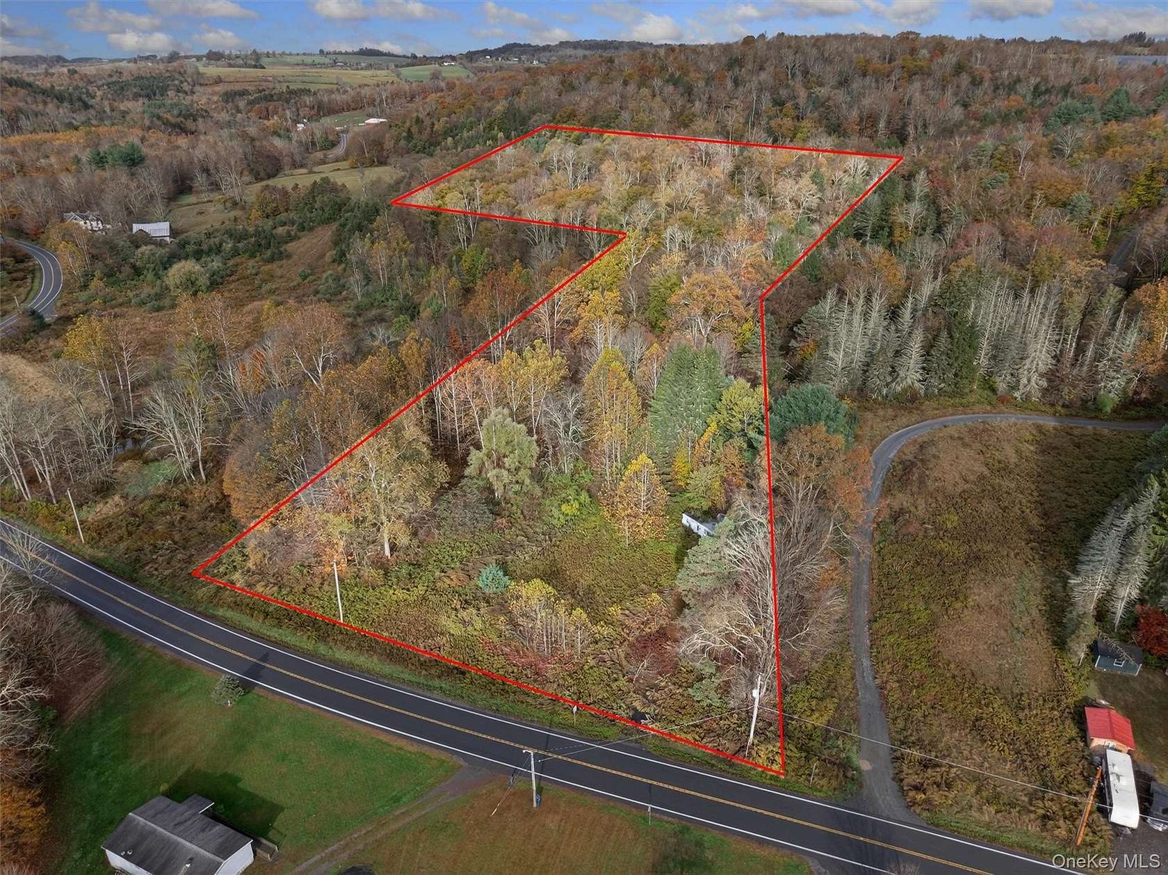 15.3 Acres of Land for Sale in Kenoza Lake, New York