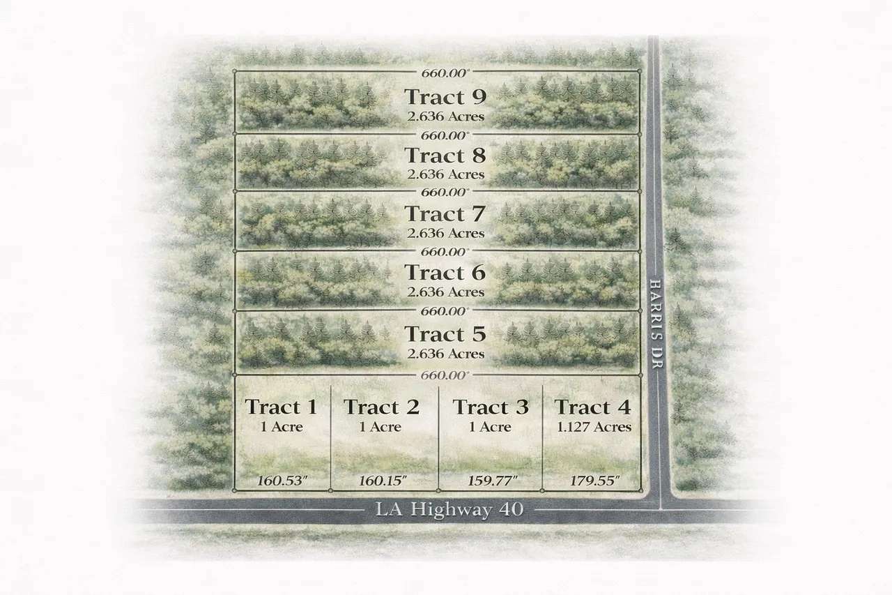 2.64 Acres of Land for Sale in Albany, Louisiana