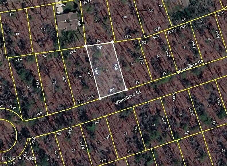 0.24 Acres of Land for Sale in Crossville, Tennessee