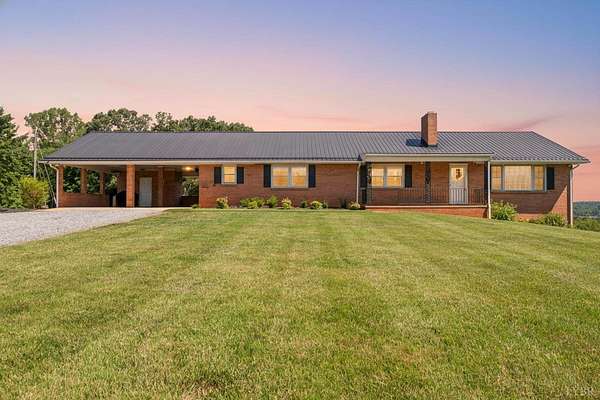 45 Acres of Agricultural Land with Home for Sale in Hurt, Virginia