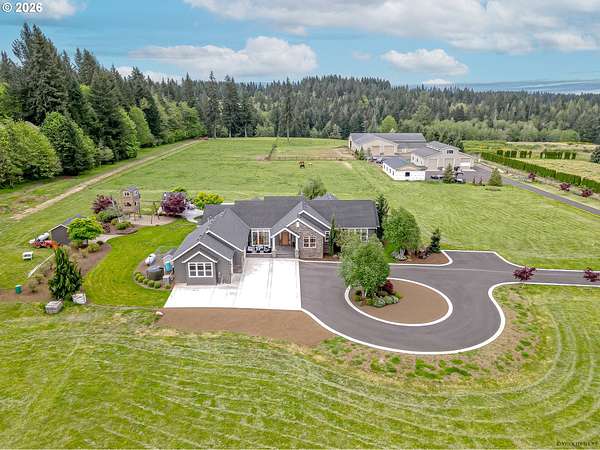 28.9 Acres of Agricultural Land with Home for Sale in Sandy, Oregon