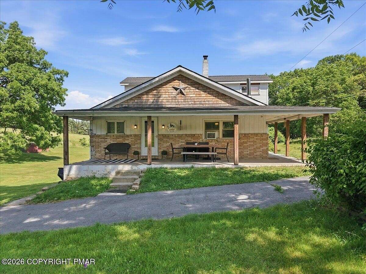 7.76 Acres of Land with Home for Sale in Lehighton, Pennsylvania