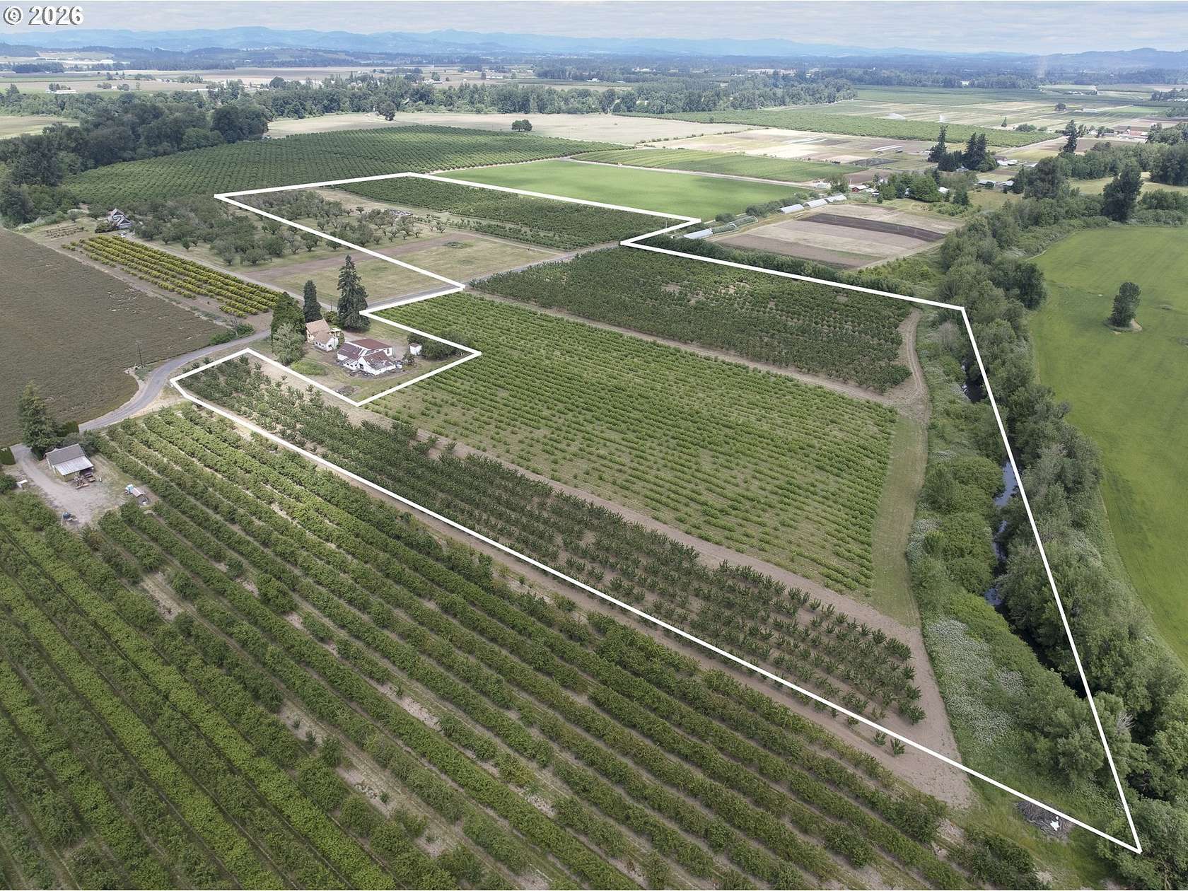 40 Acres of Agricultural Land for Sale in Dayton, Oregon
