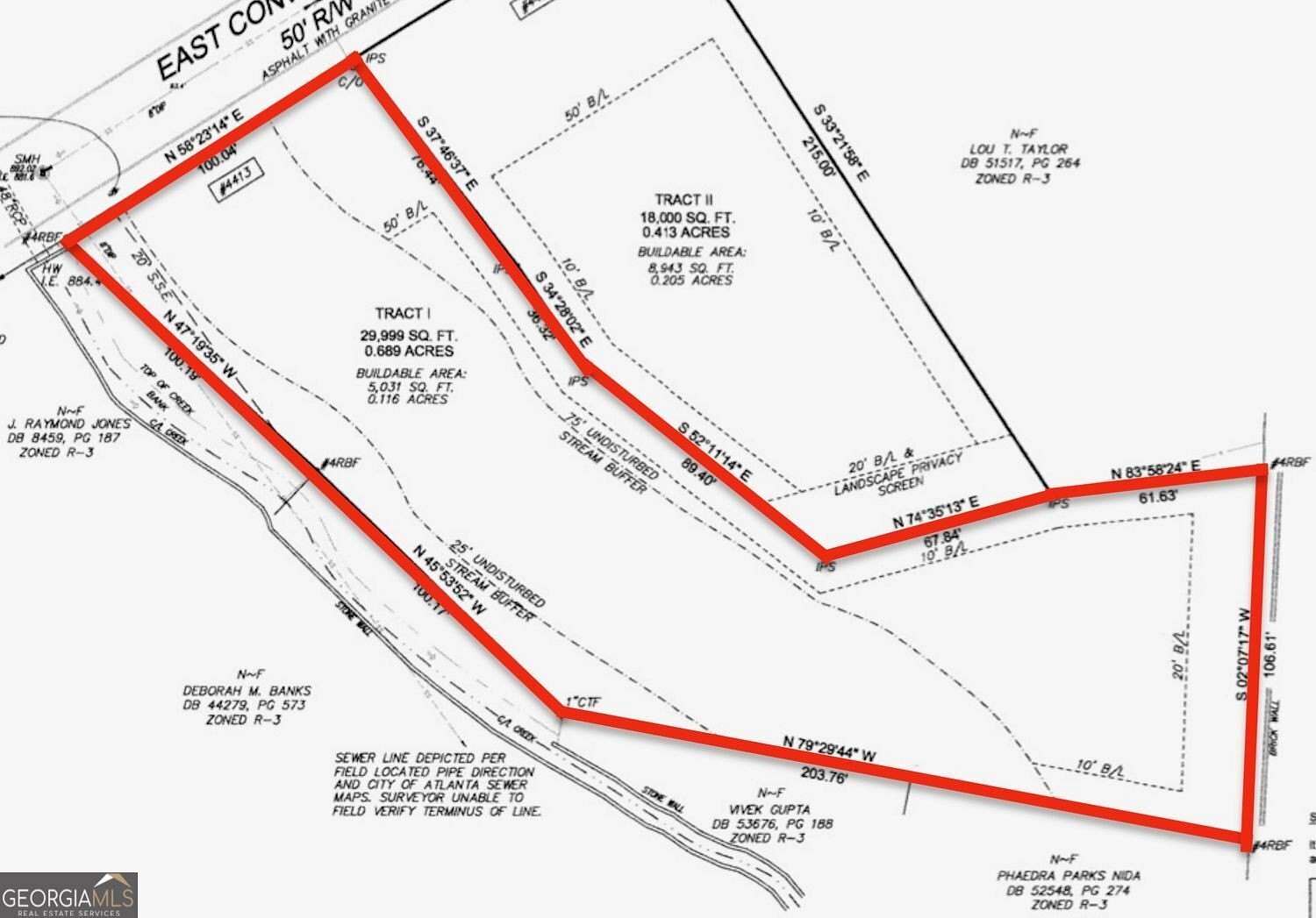 1 Acre of Residential Land for Sale in Atlanta, Georgia