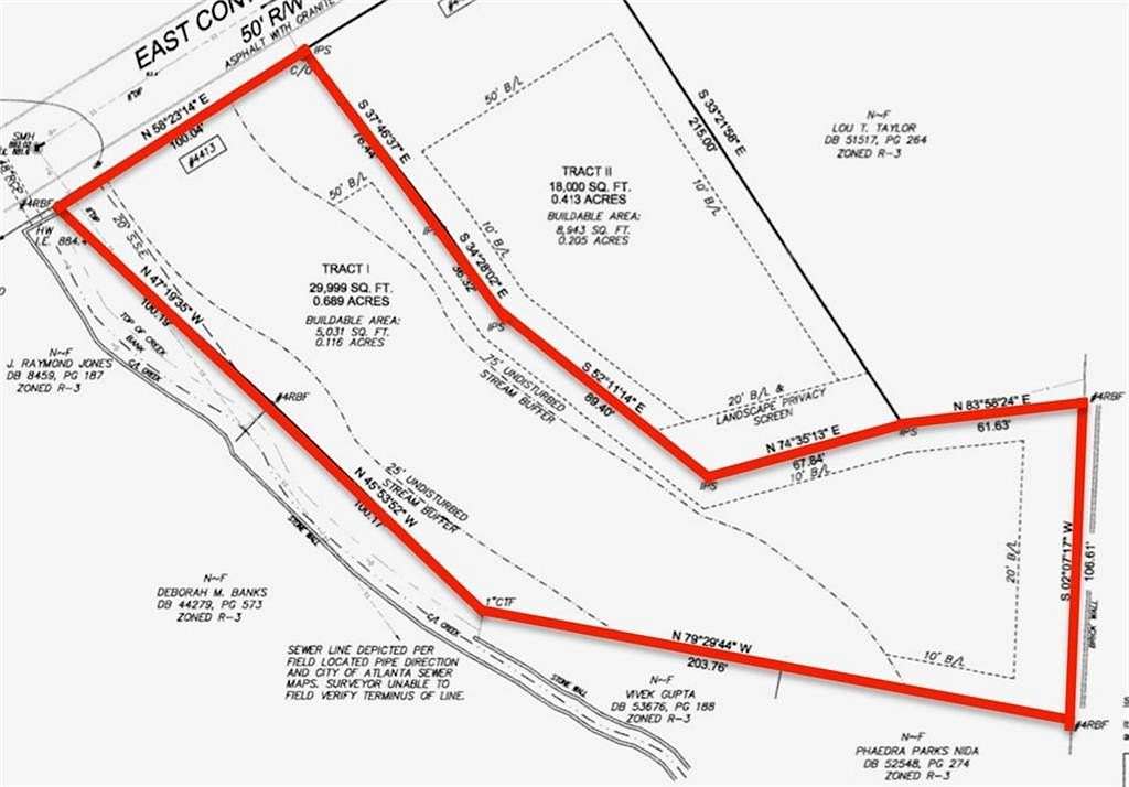 1 Acre of Residential Land for Sale in Atlanta, Georgia
