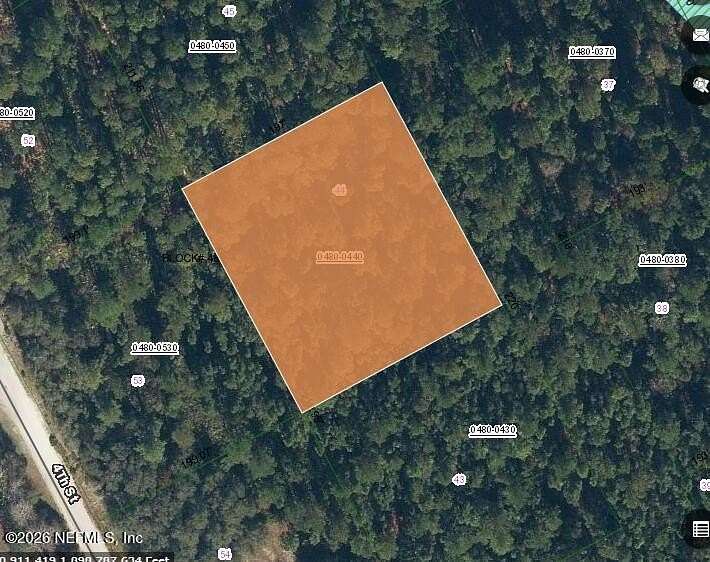 0.99 Acres of Land for Sale in Satsuma, Florida