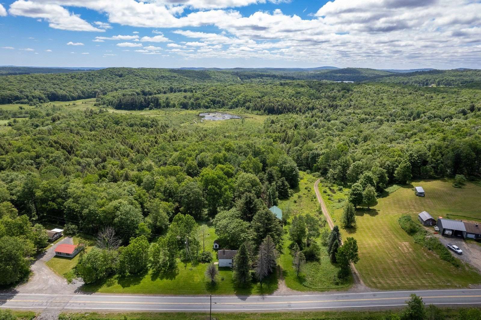 2 Acres of Land with Home for Sale in Lakewood, Pennsylvania