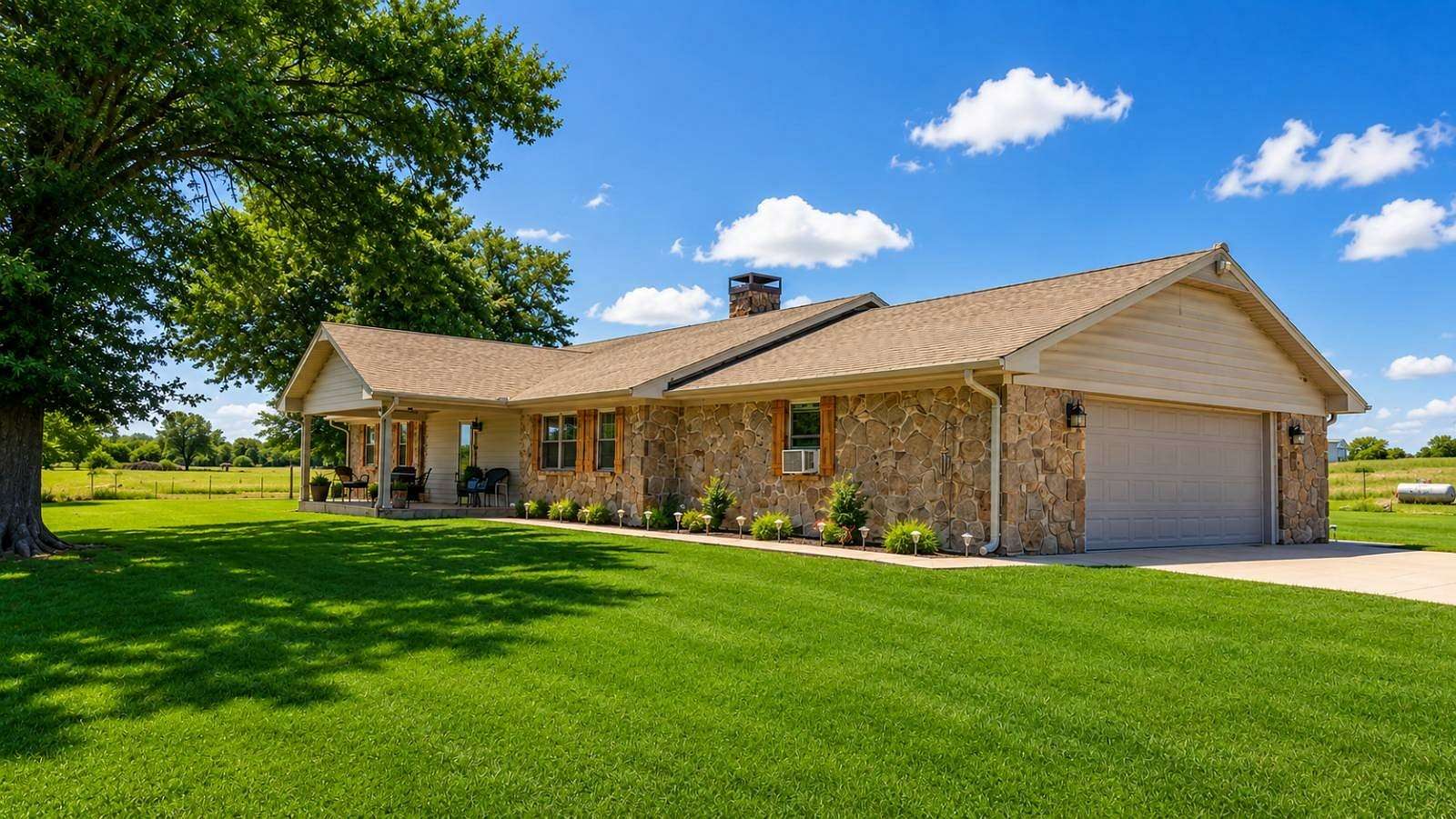 40 Acres of Agricultural Land with Home for Sale in Ardmore, Oklahoma