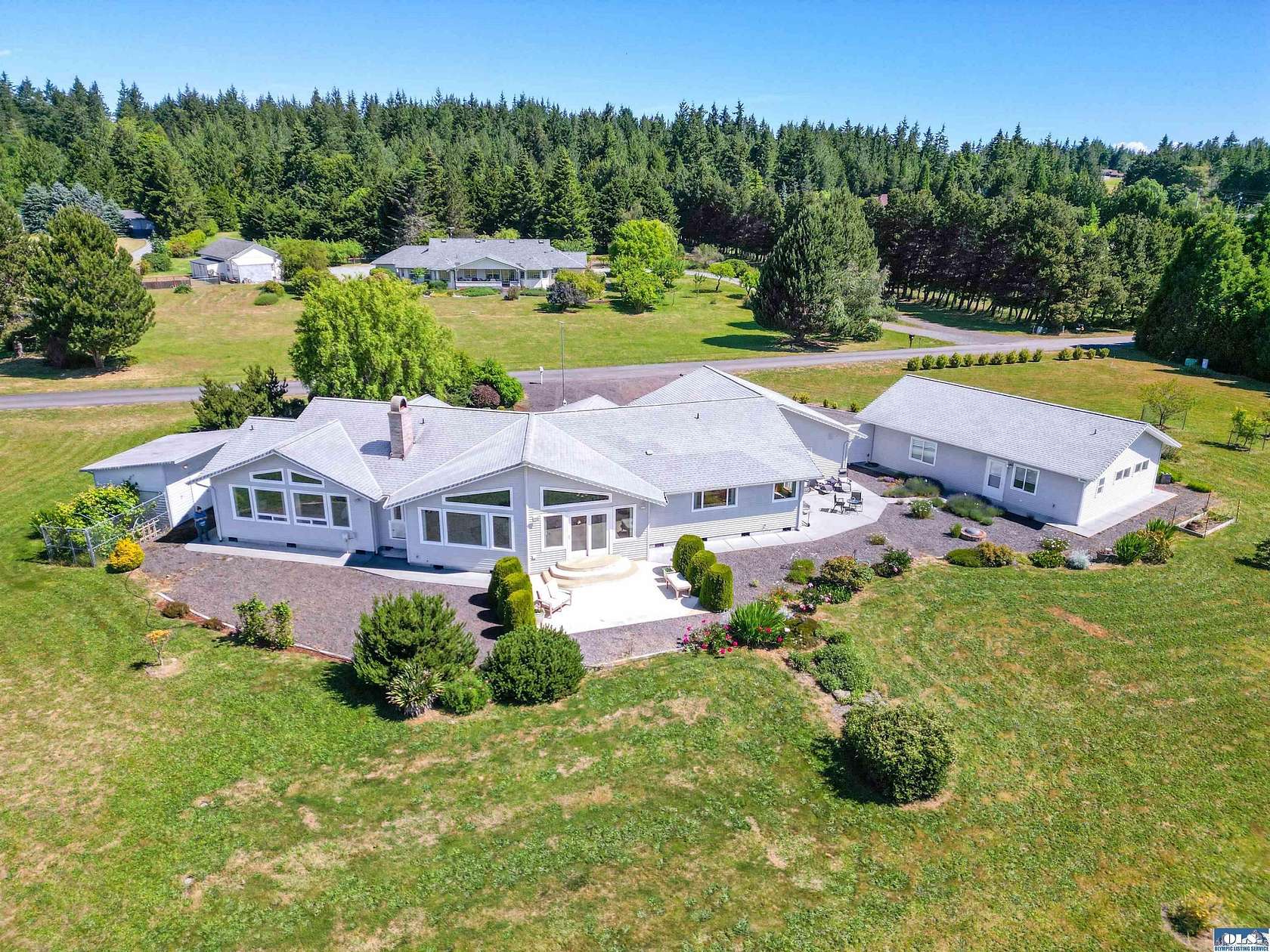 4.78 Acres of Land with Home for Sale in Sequim, Washington