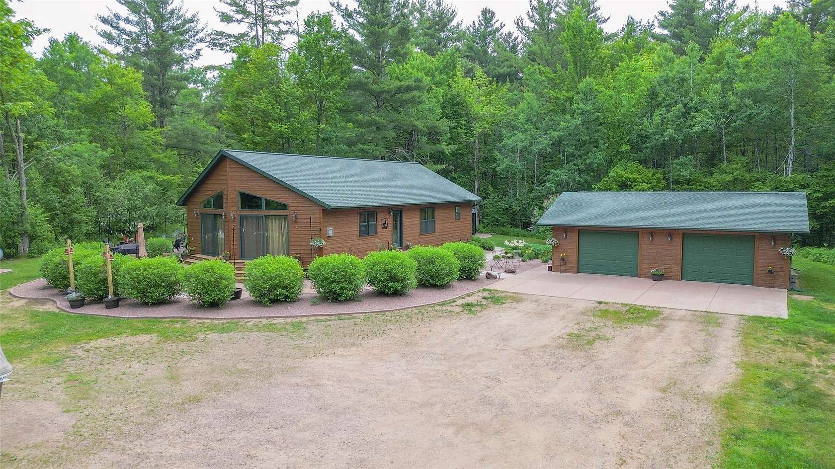 5 Acres of Land with Home for Sale in Radisson, Wisconsin