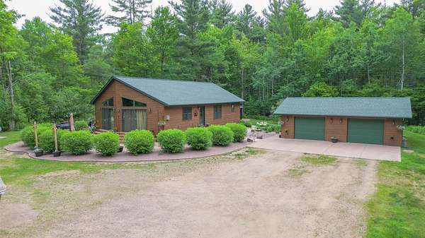 5 Acres of Land with Home for Sale in Radisson, Wisconsin
