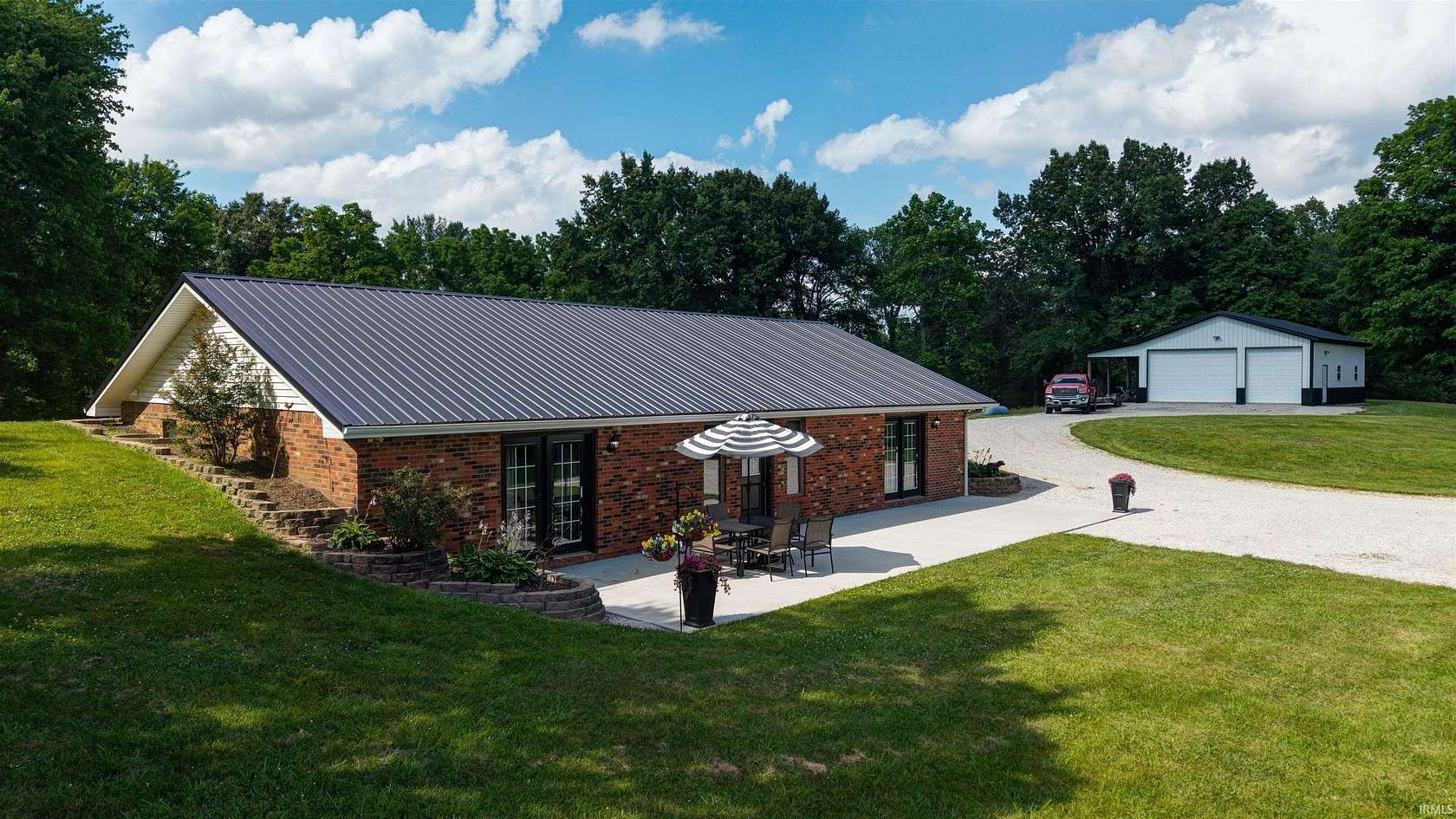 10.3 Acres of Land with Home for Sale in Lamar, Indiana