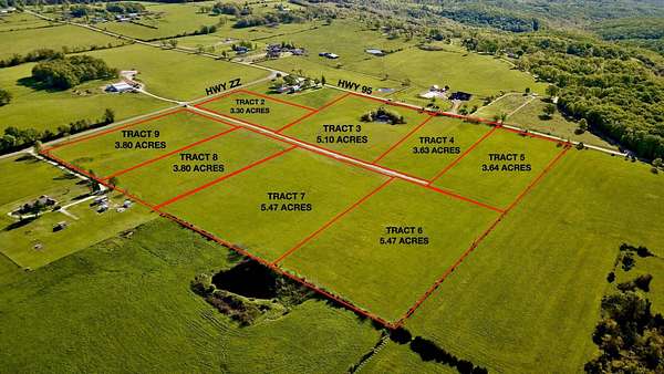 5.47 Acres of Residential Land for Sale in Mountain Grove, Missouri