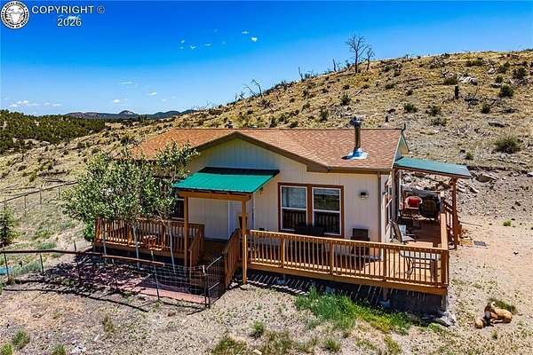 5 Acres of Land with Home for Sale in Cotopaxi, Colorado