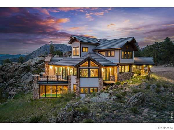 160 Acres of Land with Home for Sale in Estes Park, Colorado