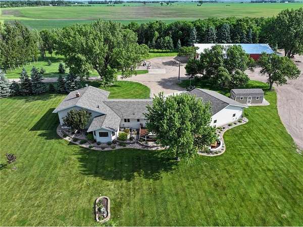 7.22 Acres of Land with Home for Sale in Norcross, Minnesota