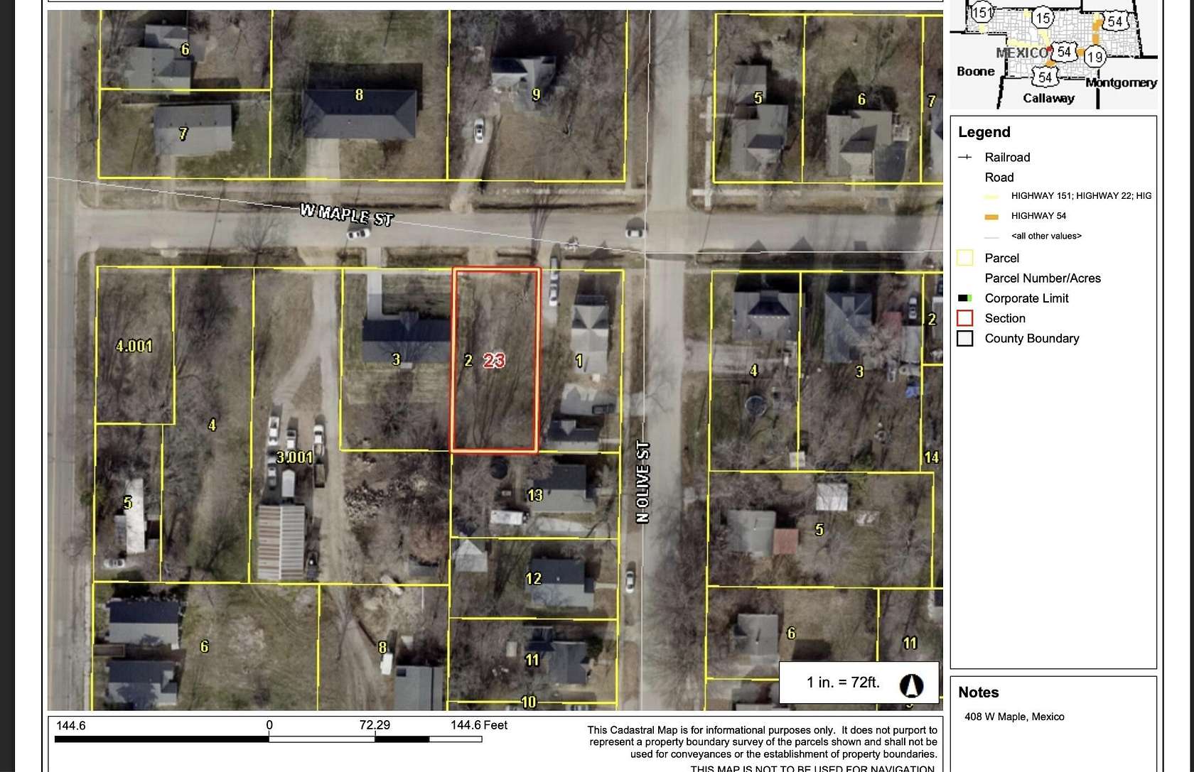 0.15 Acres of Residential Land for Sale in Mexico, Missouri