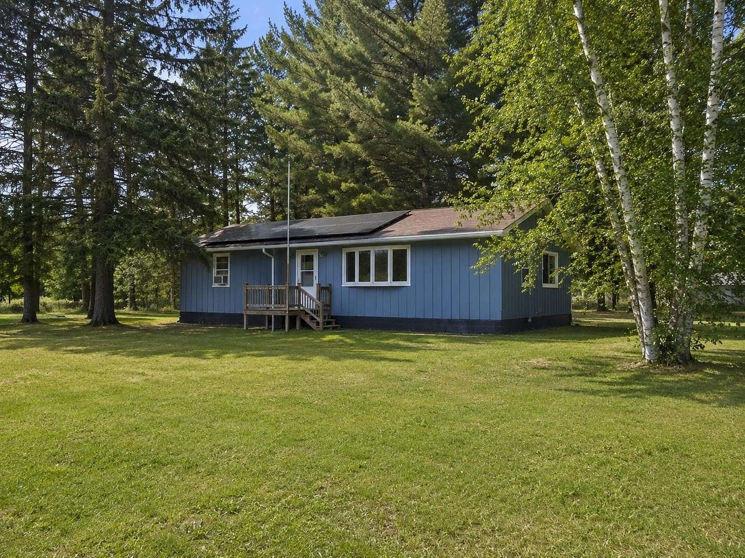 18.5 Acres of Recreational Land with Home for Sale in Harrison, Michigan