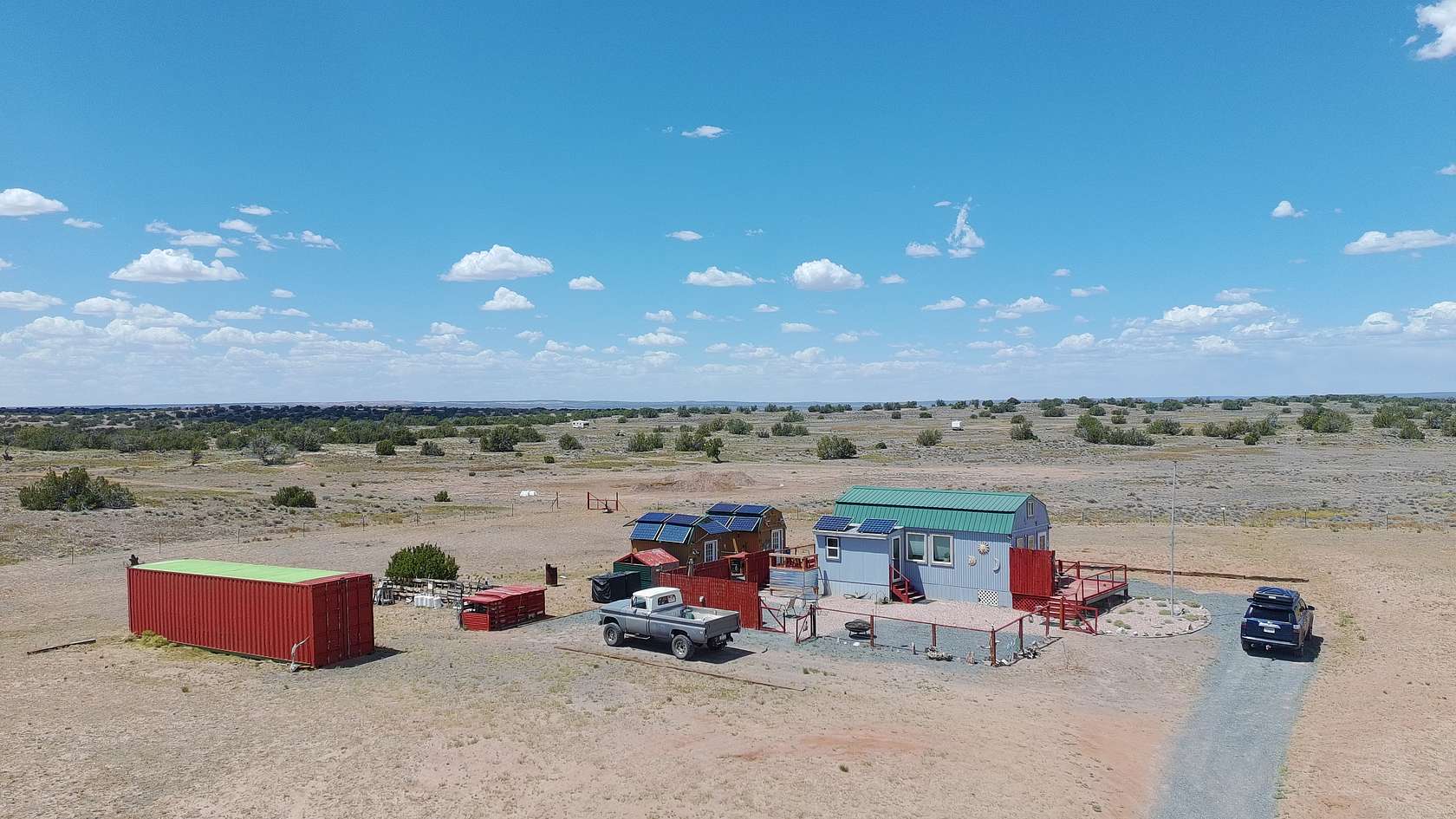 10.5 Acres of Land with Home for Sale in Houck, Arizona