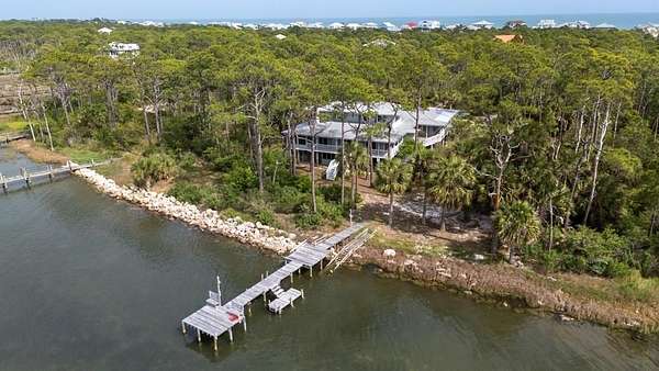 2 Acres of Land with Home for Sale in St. George Island, Florida