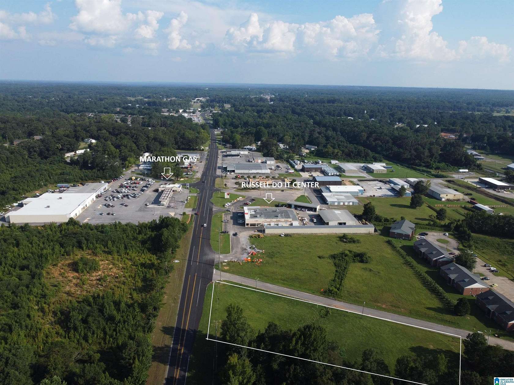 1.5 Acres of Commercial Land for Sale in Clanton, Alabama