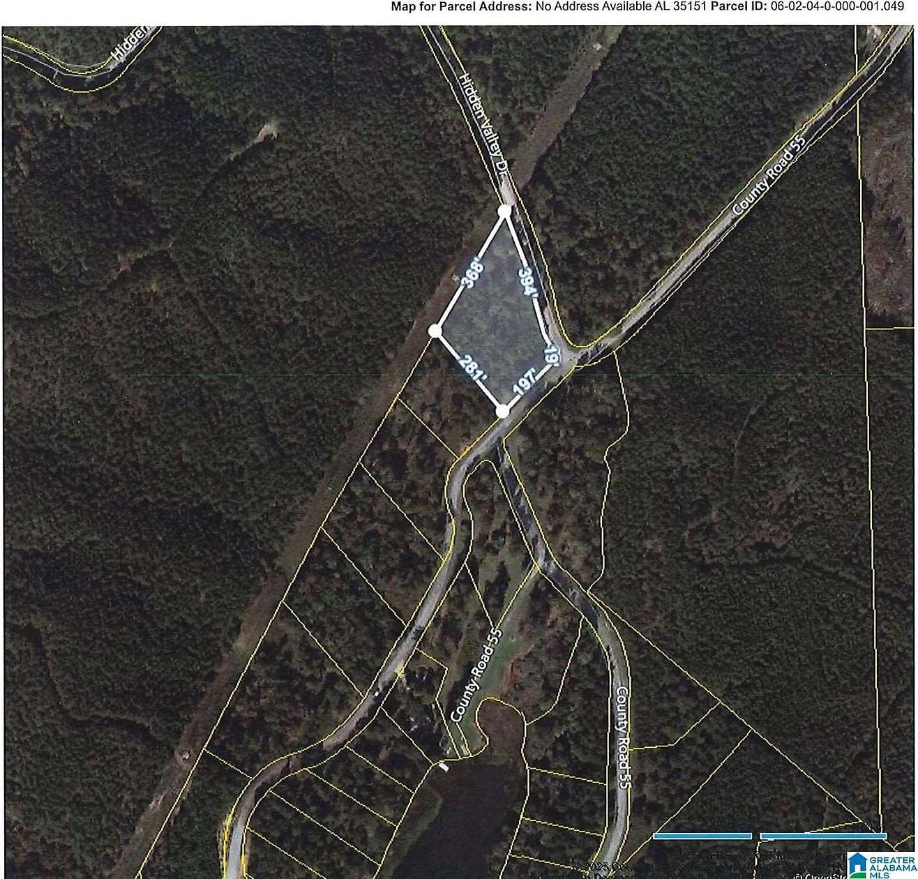 2 Acres of Land for Sale in Sylacauga, Alabama