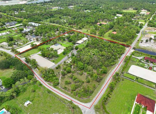 10 Acres of Land with Home for Sale in Loxahatchee Groves, Florida