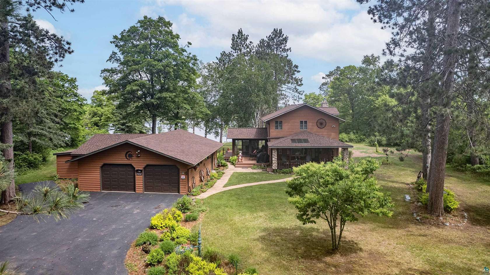 5.85 Acres of Land with Home for Sale in Solon Springs, Wisconsin