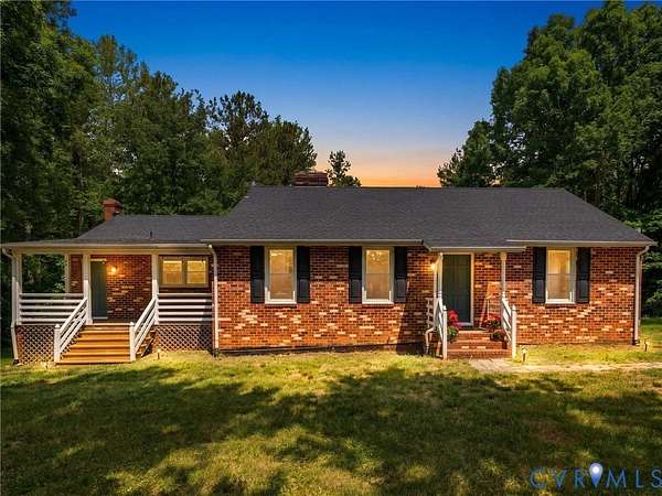 5 Acres of Land with Home for Sale in Ruther Glen, Virginia