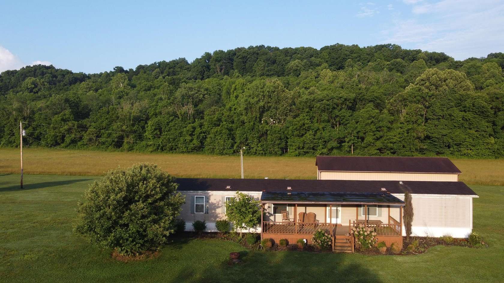 9.74 Acres of Land with Home for Sale in McConnelsville, Ohio