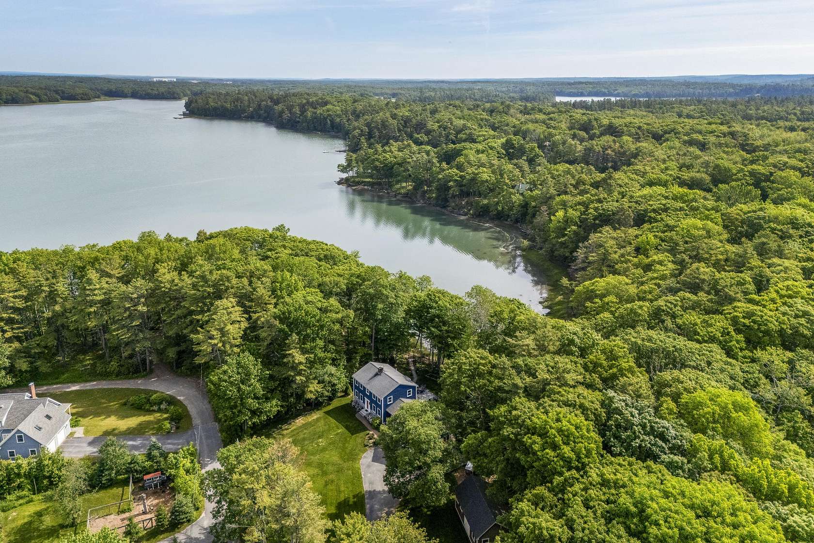 6.2 Acres of Land with Home for Sale in Harpswell Town, Maine