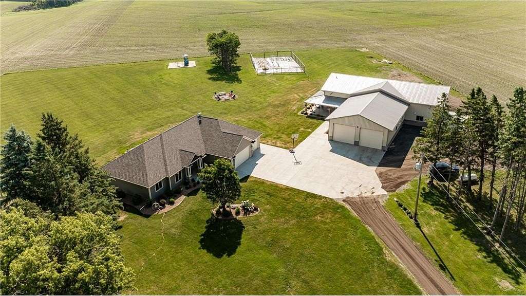 5 Acres of Land with Home for Sale in Salem Township, Minnesota