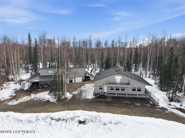 110 Acres of Land with Home for Sale in Willow, Alaska