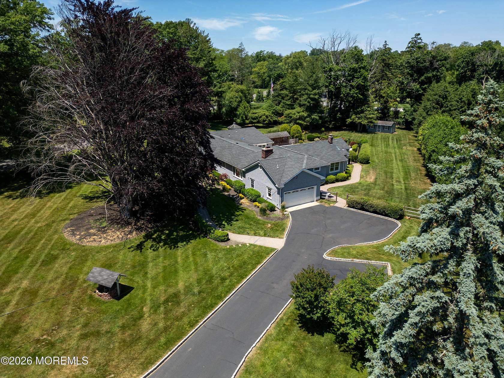 1.5 Acres of Land with Home for Sale in Rumson, New Jersey