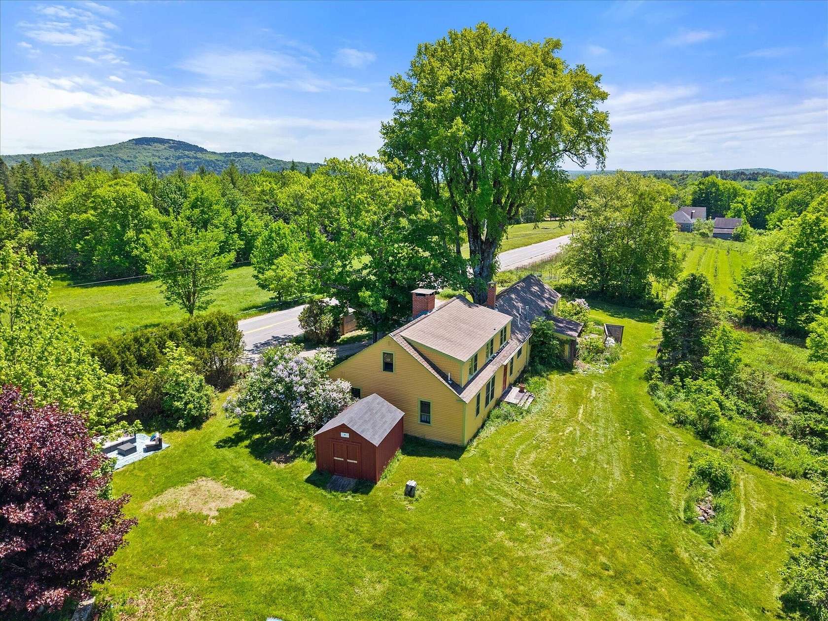 10 Acres of Land with Home for Sale in Blue Hill, Maine