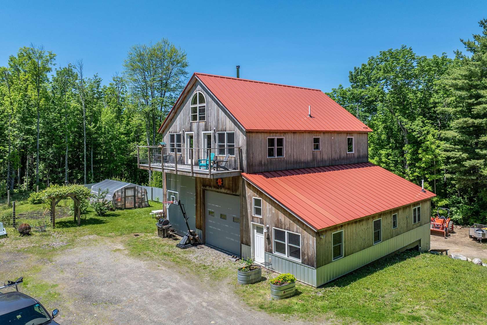 25.1 Acres of Recreational Land with Home for Sale in Lincolnville, Maine