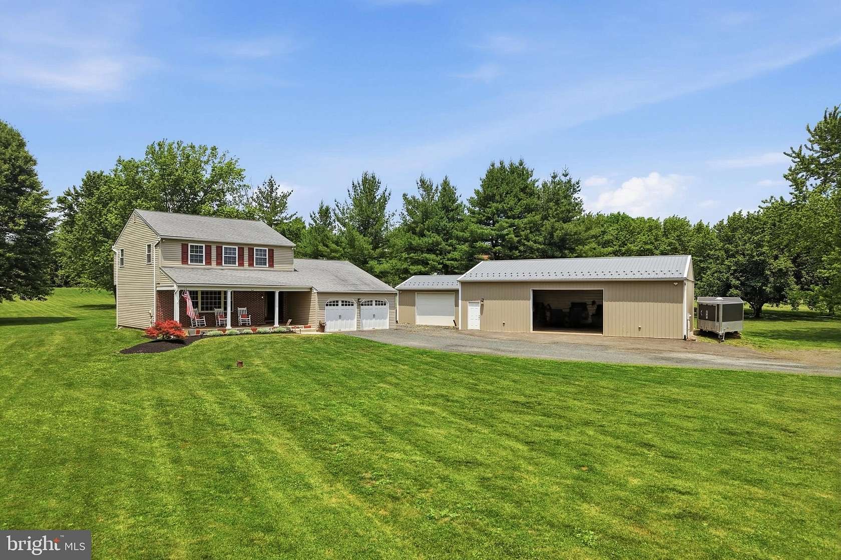 2.88 Acres of Land with Home for Sale in East Greenville, Pennsylvania