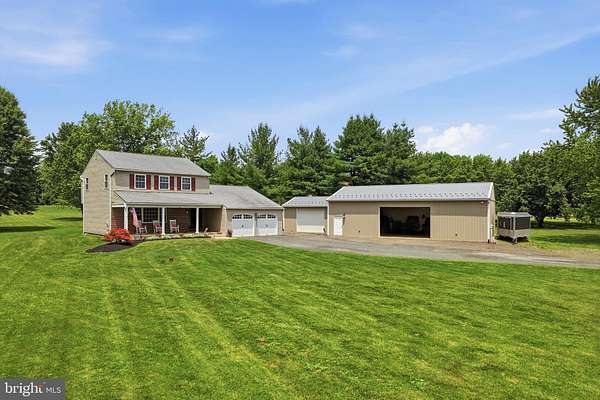 2.88 Acres of Land with Home for Sale in East Greenville, Pennsylvania