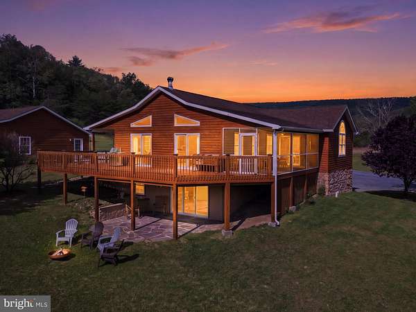 7.87 Acres of Land with Home for Sale in Paw Paw, West Virginia