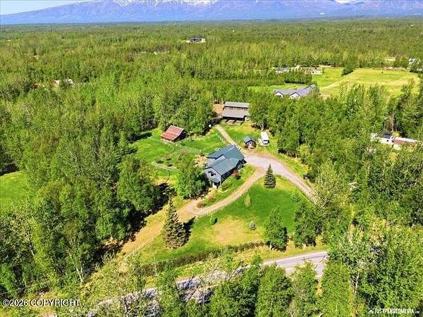 4.18 Acres of Land with Home for Sale in Palmer, Alaska