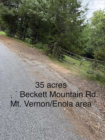 35.2 Acres of Recreational Land for Sale in Mount Vernon, Arkansas