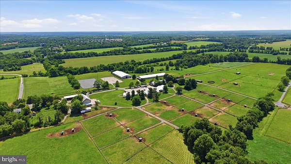 99.7 Acres of Agricultural Land with Home for Sale in Poolesville, Maryland