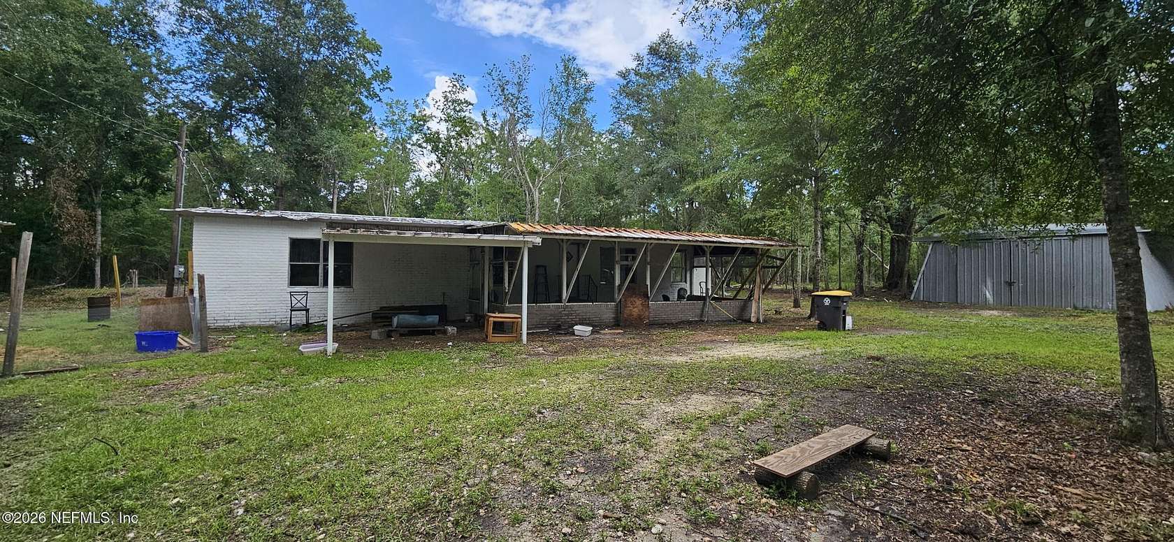 8.8 Acres of Land with Home for Sale in Jacksonville, Florida