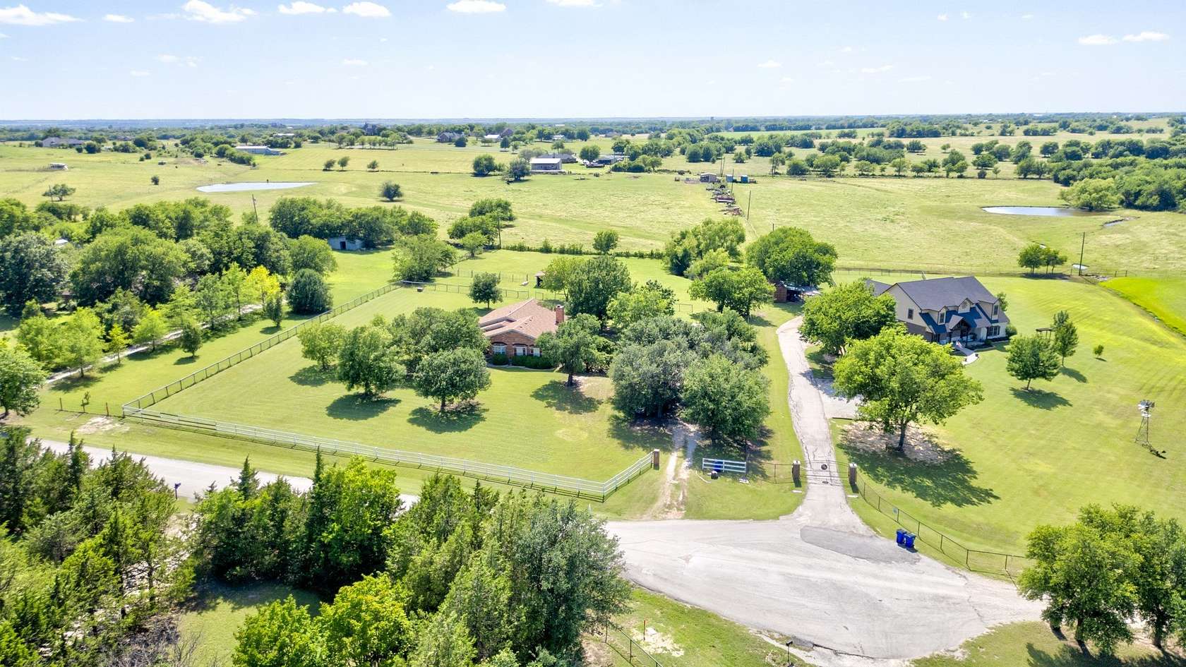 2.5 Acres of Land with Home for Sale in Sanger, Texas