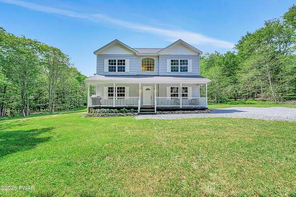 3.2 Acres of Land with Home for Sale in Newfoundland, Pennsylvania