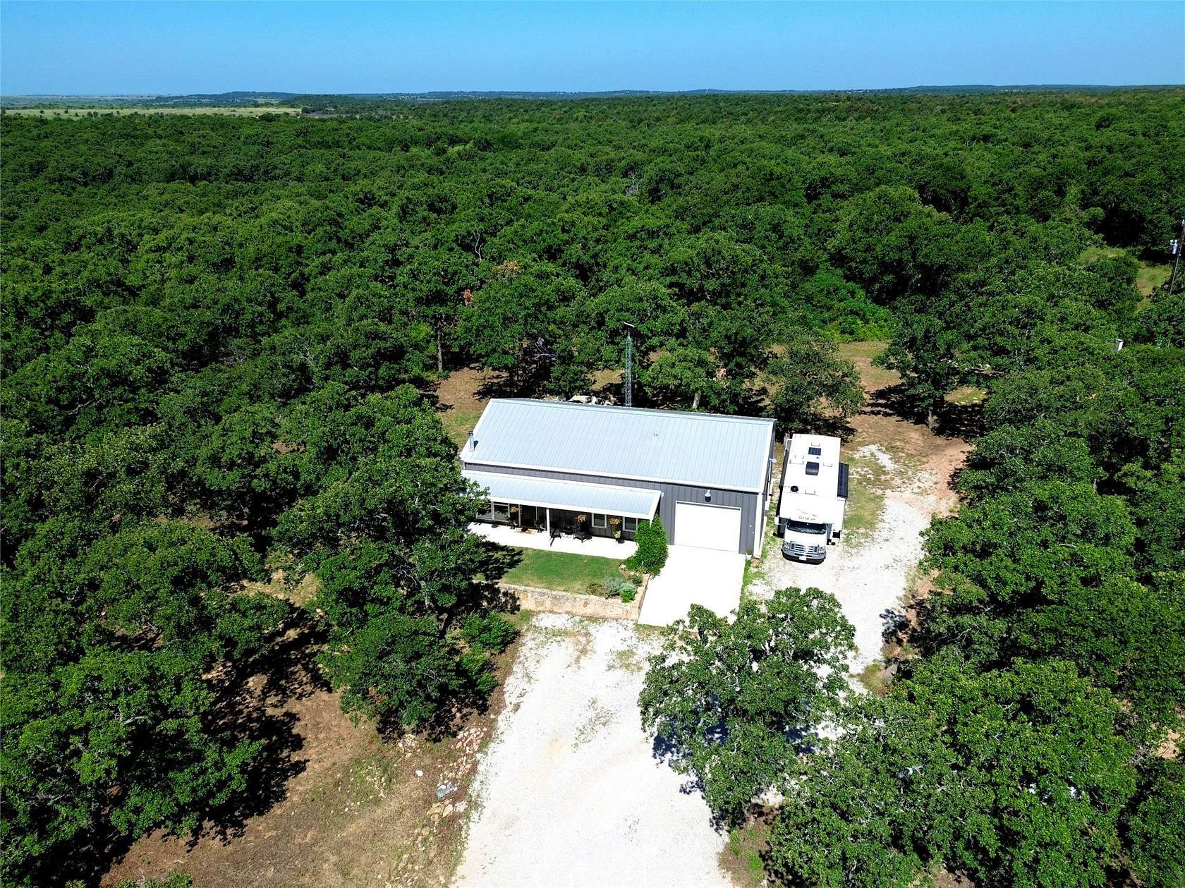 99.2 Acres of Land with Home for Sale in Bowie, Texas
